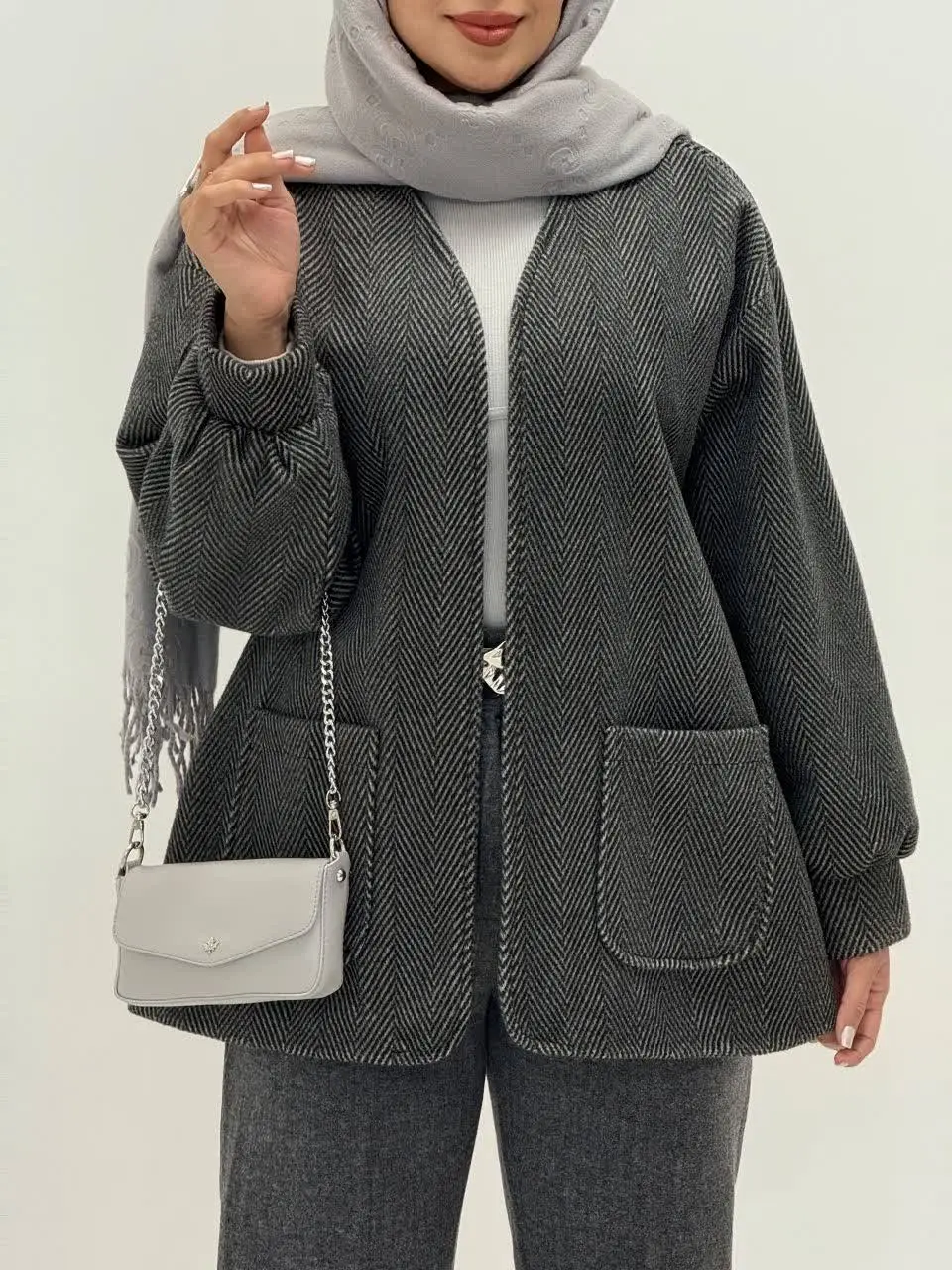 3695-پالتو آستردار فندی